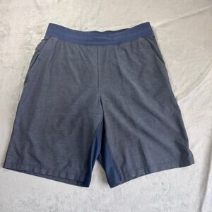 Lululemon Men's Pace Breaker Linerless Short 9" size M Navy